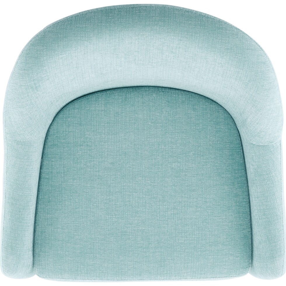 adler green accent chair   