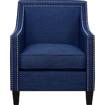 adonis blue accent chair   