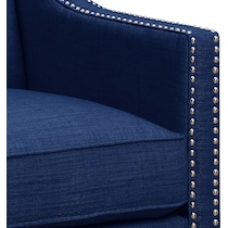 adonis blue accent chair   