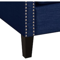 adonis blue accent chair   