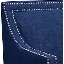 adonis blue accent chair   