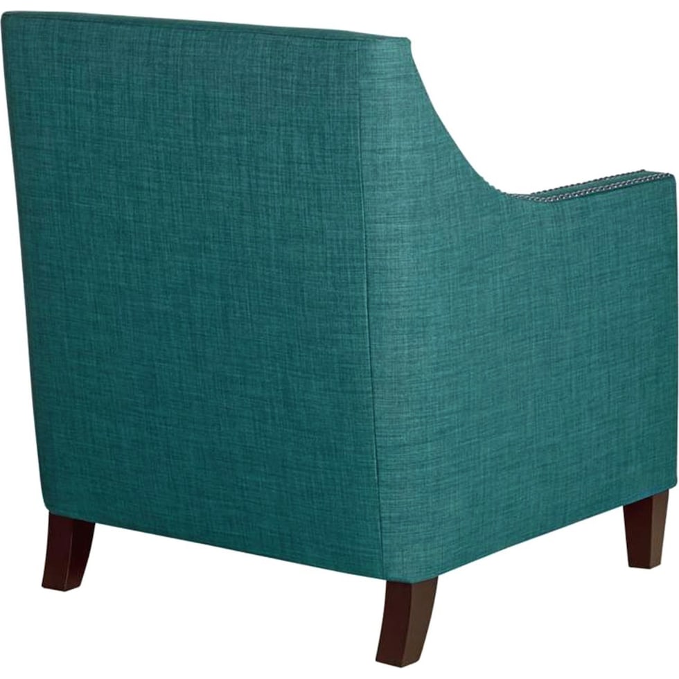 adonis blue accent chair   