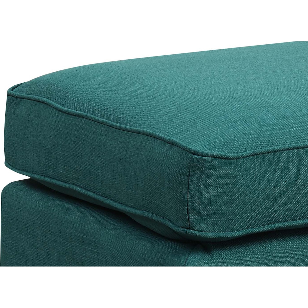 adonis blue ottoman   