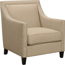 adonis neutral accent chair   