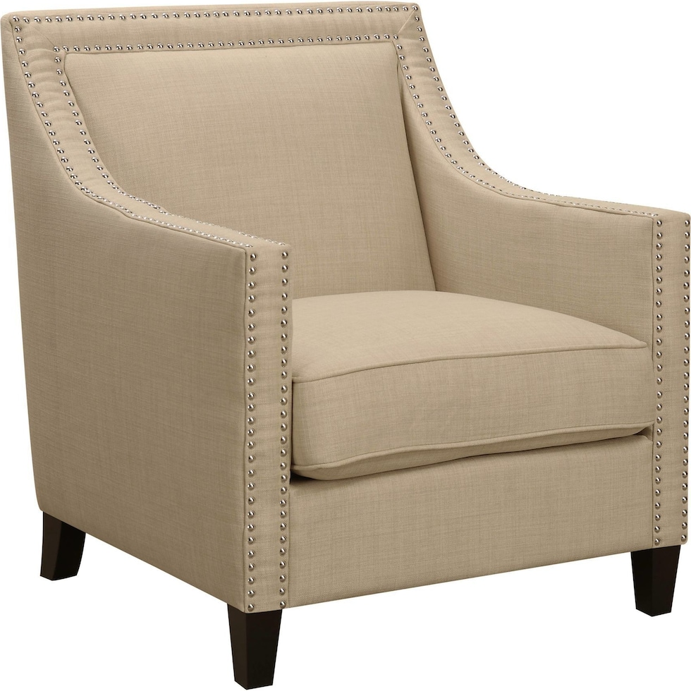 adonis neutral accent chair   