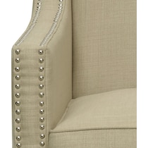 adonis neutral accent chair   