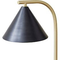 adora black table lamp   