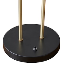 adora black table lamp   