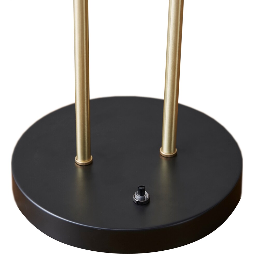 adora black table lamp   