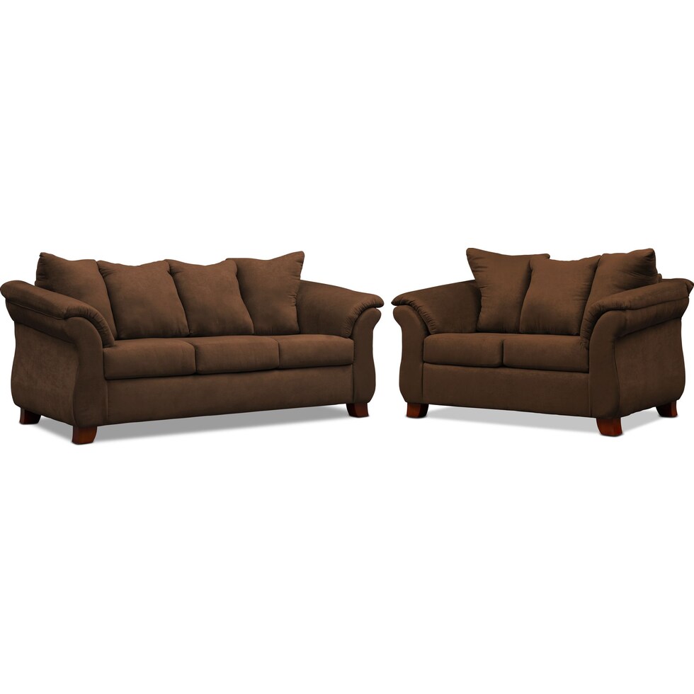 adrian dark brown  pc living room   