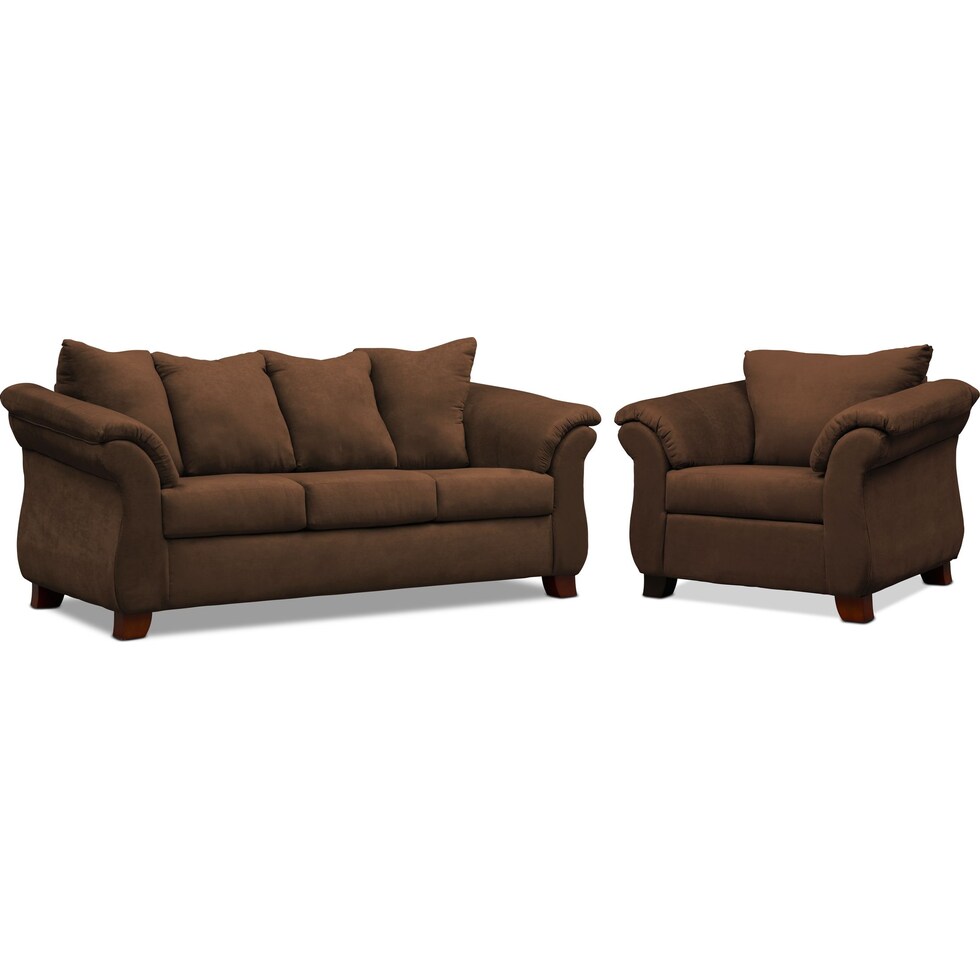 adrian dark brown  pc living room   