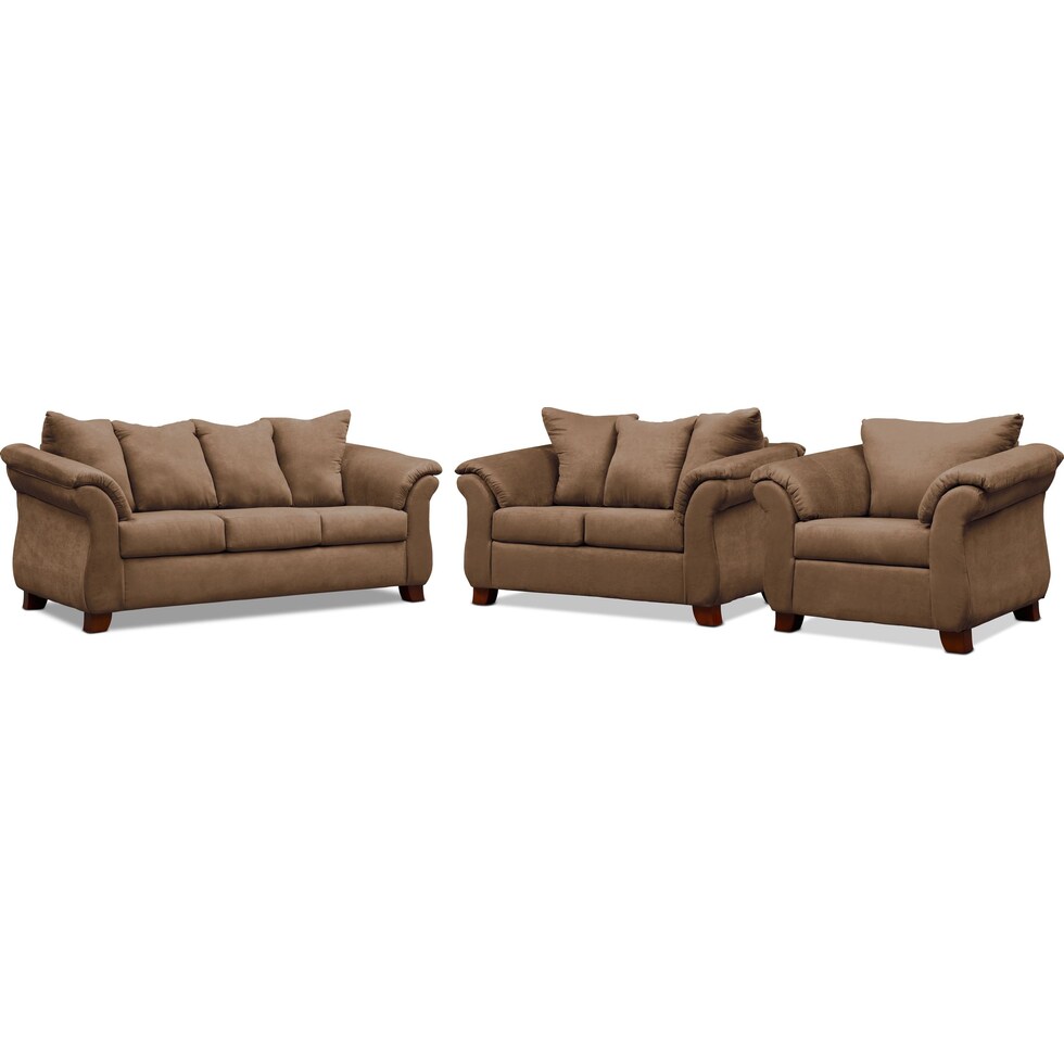 adrian light brown  pc living room   
