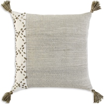 adrift neutral outdoor accent pillow   