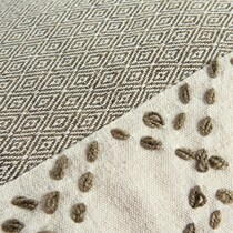adrift neutral outdoor accent pillow   