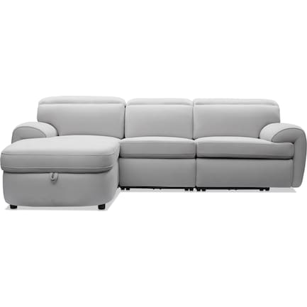 Aero 3-Piece Dual Power Reclining Sectional with Chaise