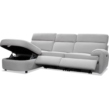 Aero 3-Piece Dual Power Reclining Sectional with Chaise