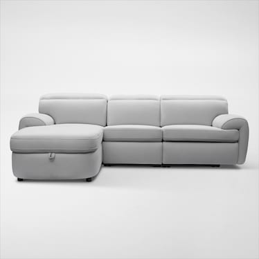 Aero 3-Piece Dual-Power Reclining Sectional with Chaise