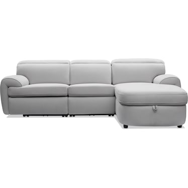 Aero 3-Piece Dual-Power Reclining Sectional with Chaise