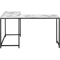 aethel white desk   