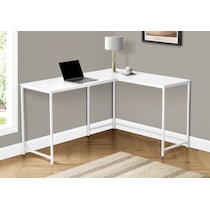 aethel white desk   