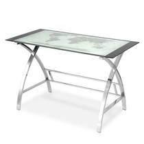 aether chrome desk   