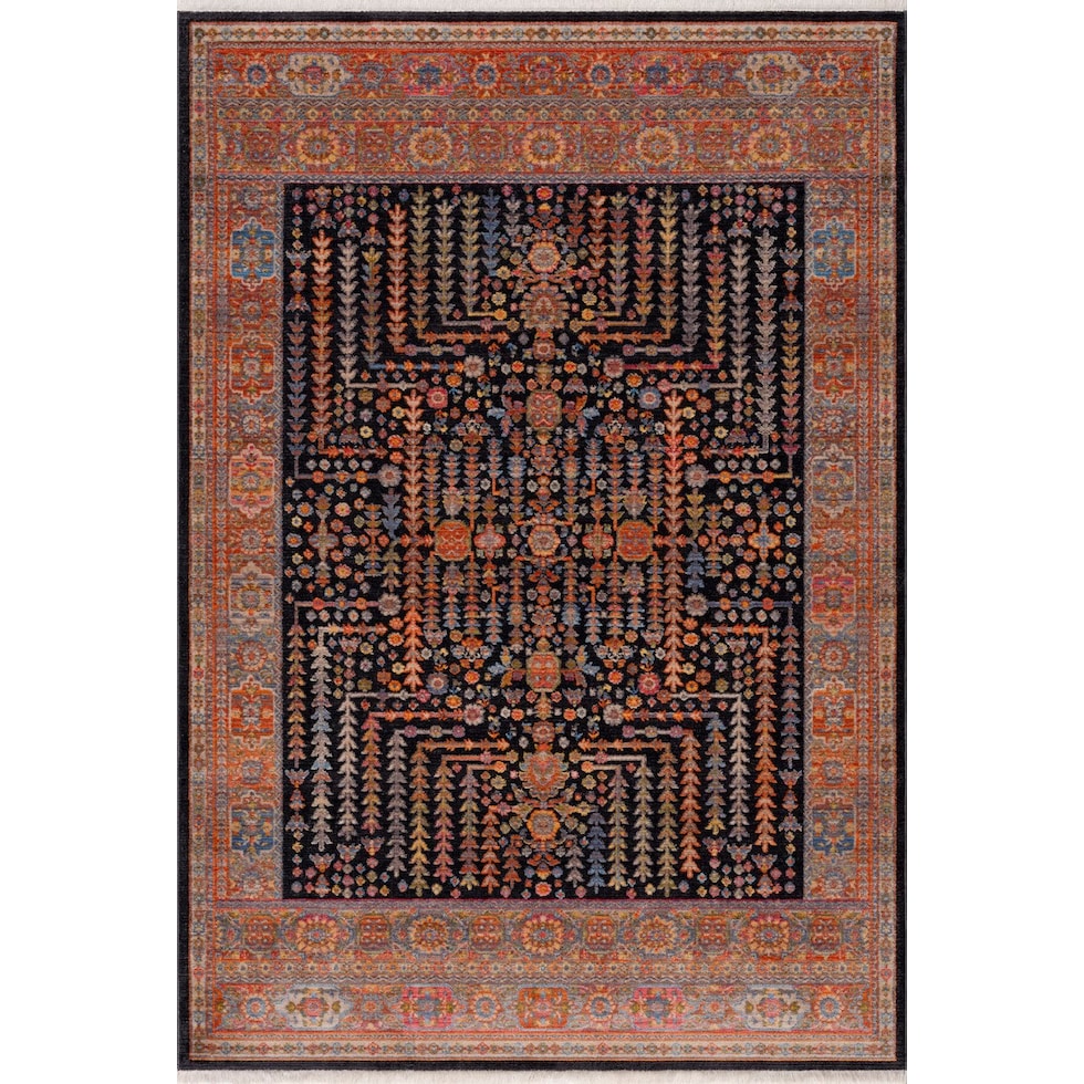 afia multicolor area rug  x    