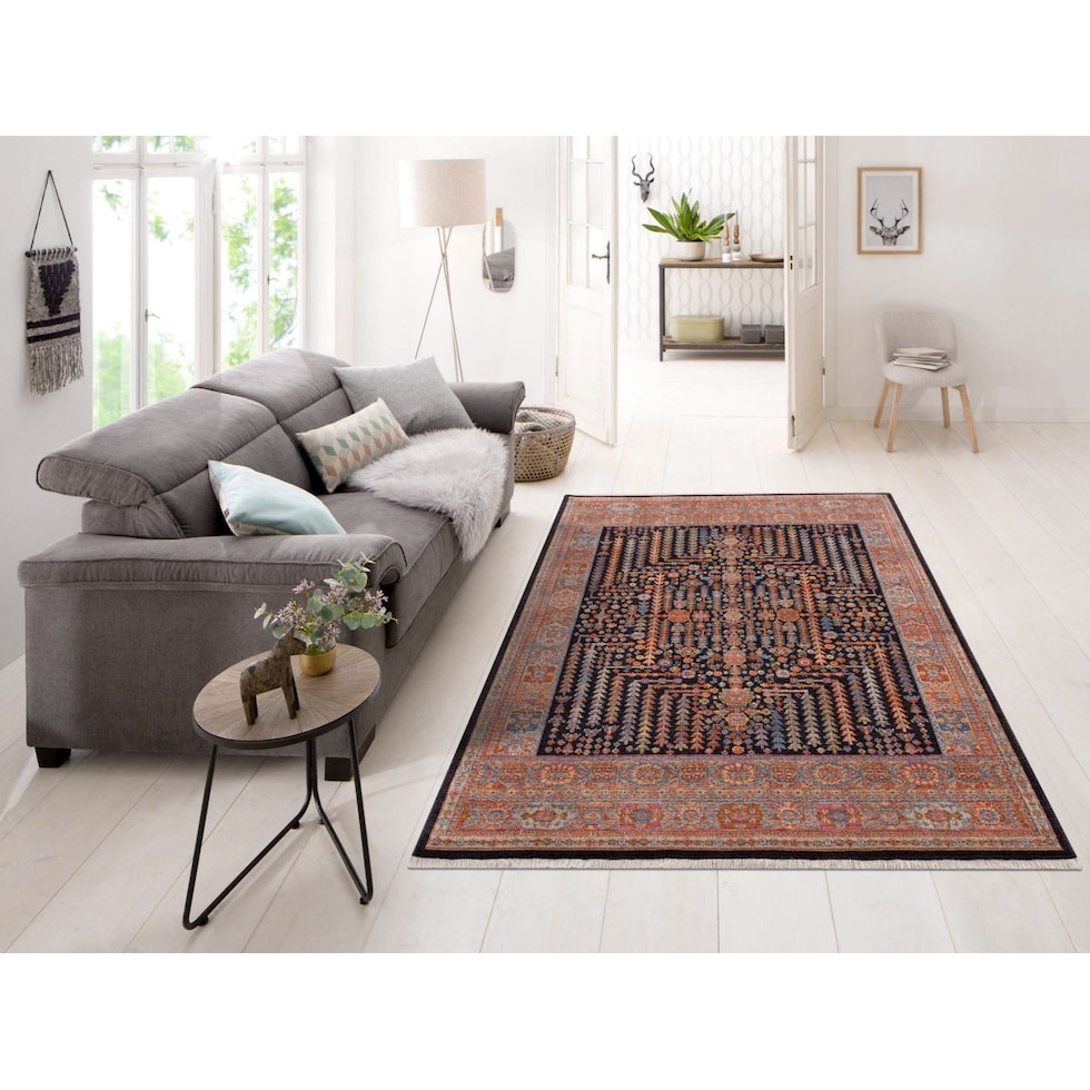 afia multicolor area rug  x    