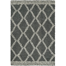 agave gray rug   