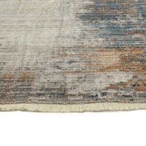akela orange rug   