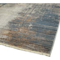 akela orange rug   