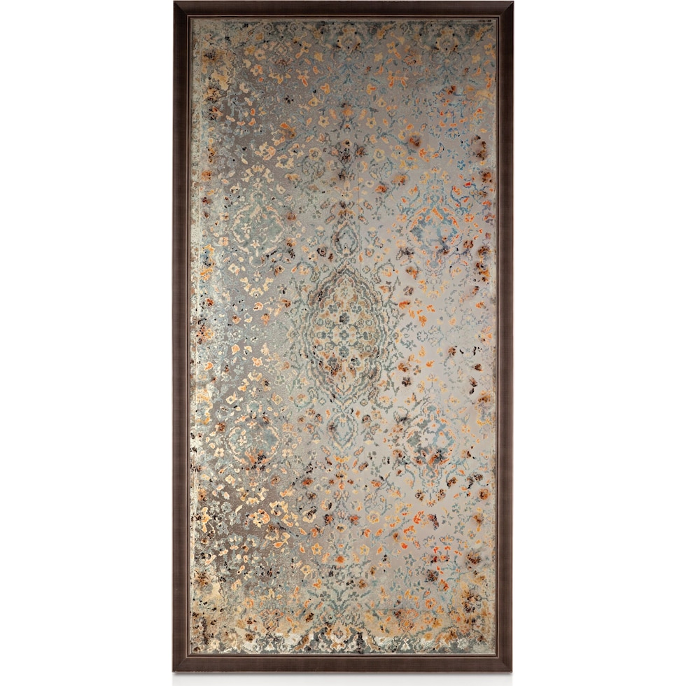 aladdin dark brown mirror   
