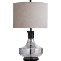 alamos gray table lamp   