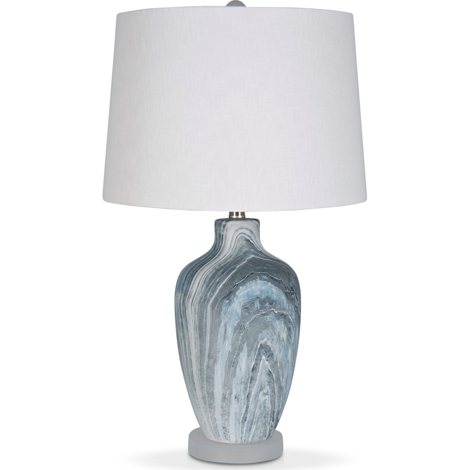 alana blue table lamp   