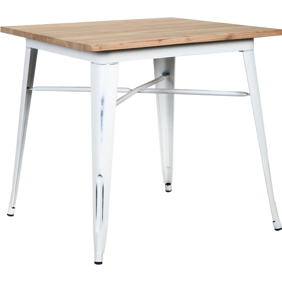 alanis white dining table   