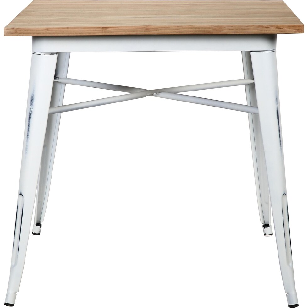 alanis white dining table   