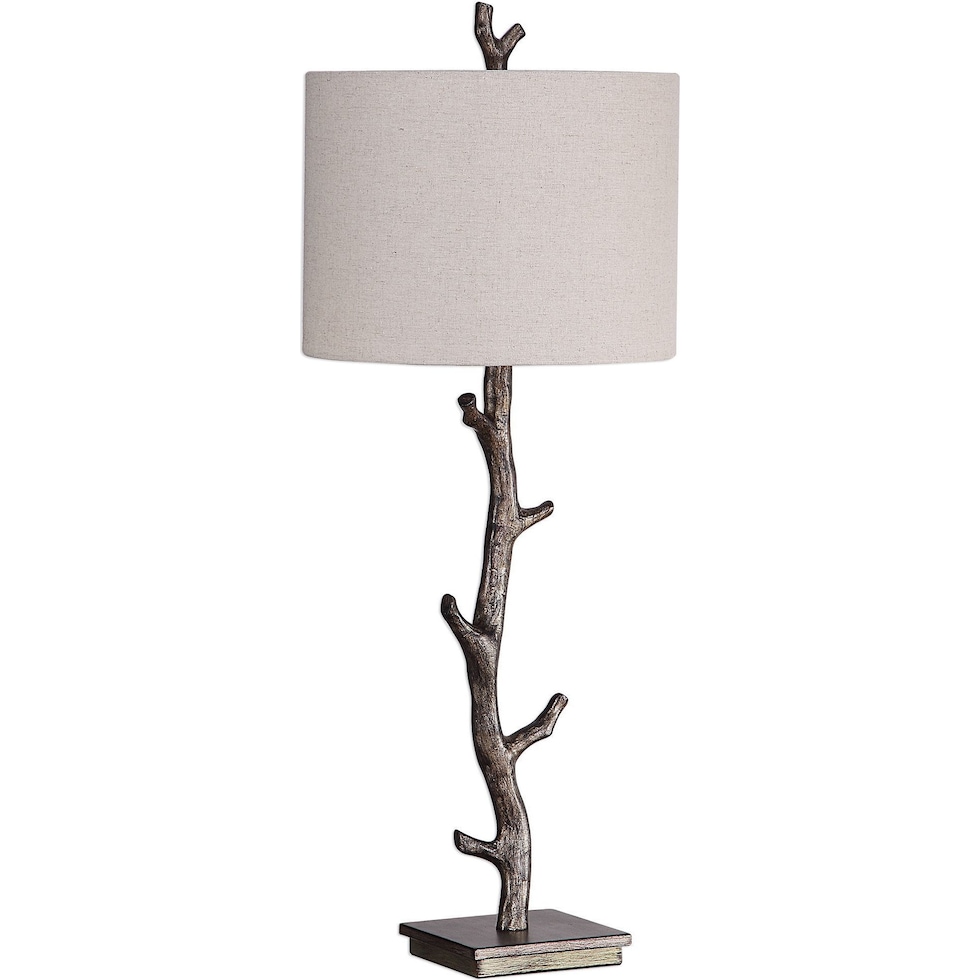 albero dark brown table lamp   