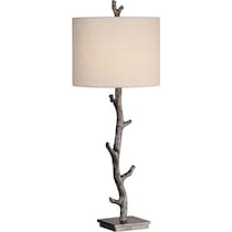 albero dark brown table lamp   