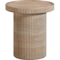 albuquerque light brown accent table   