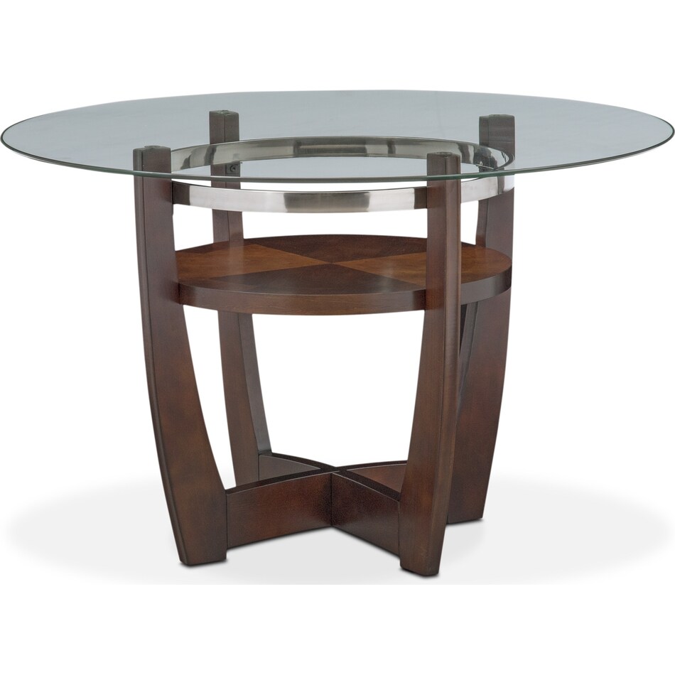 alcove dark brown table   