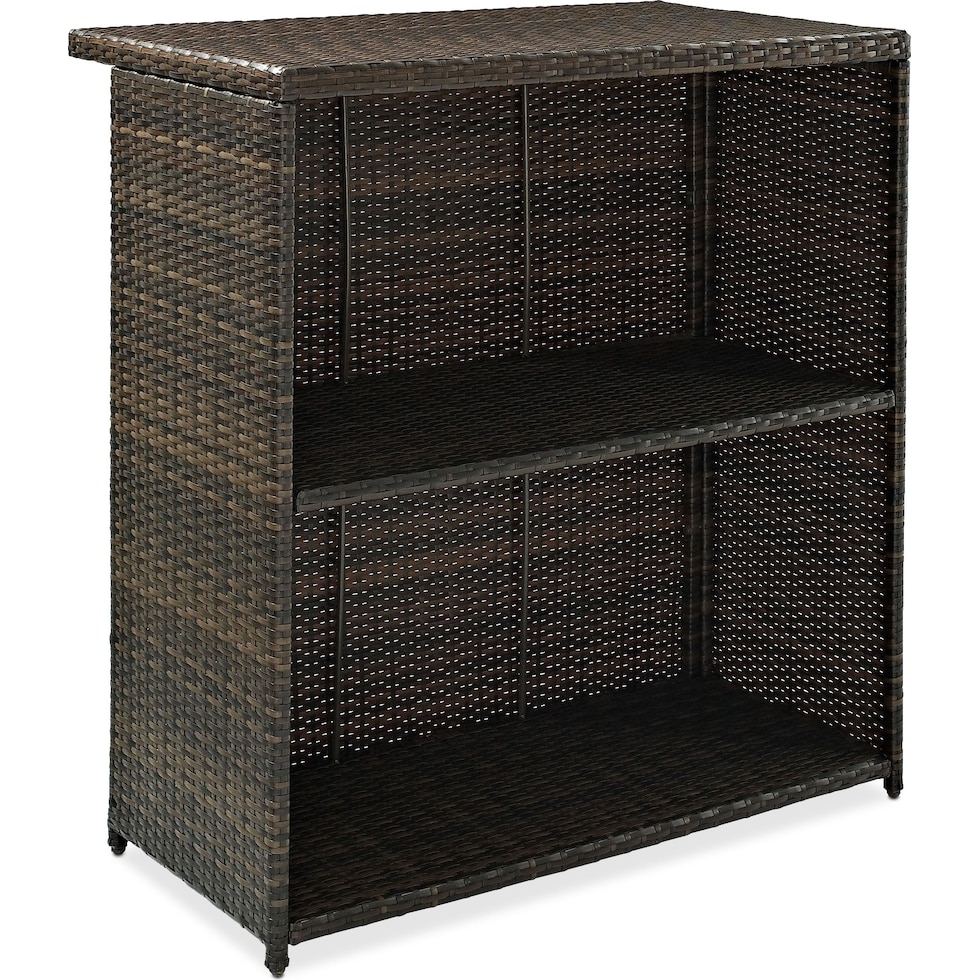 aldo outdoor dark brown bar   