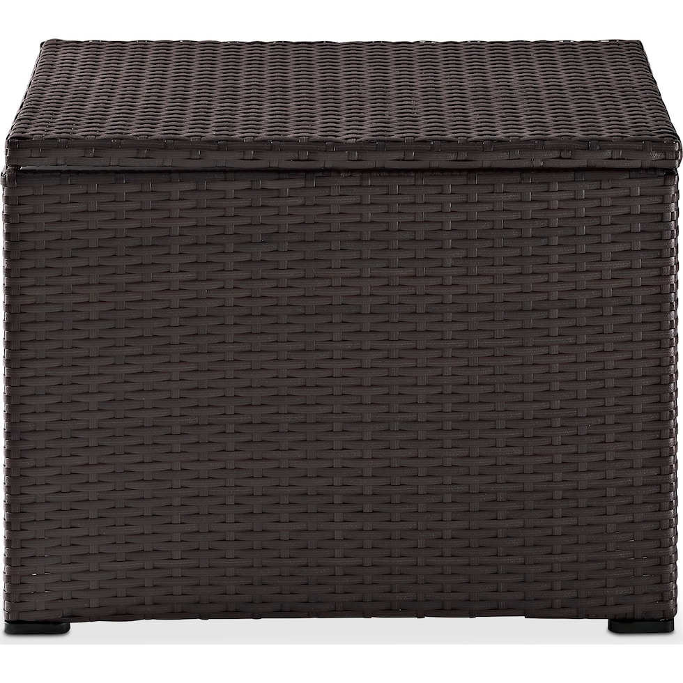 aldo outdoor dark brown outdoor cooler   