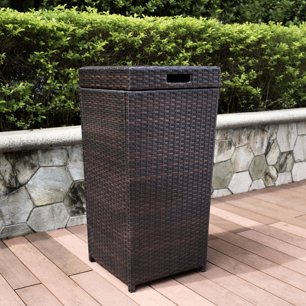 aldo outdoor dark brown outdoor storage   