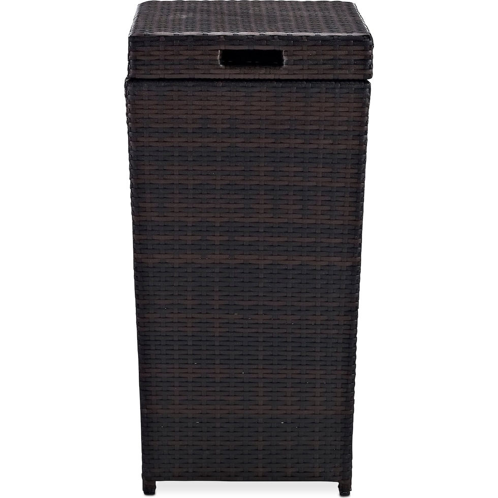aldo outdoor dark brown outdoor storage   