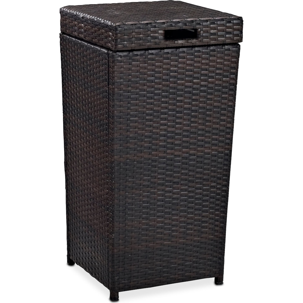aldo outdoor dark brown outdoor storage   