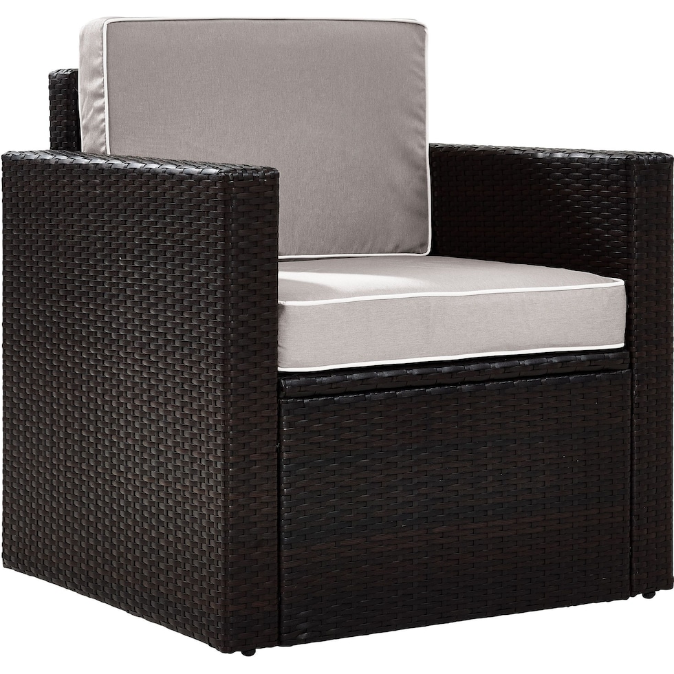 aldo outdoor gray outdoor chair   