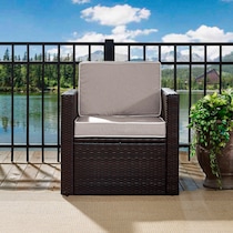aldo outdoor gray outdoor chair   