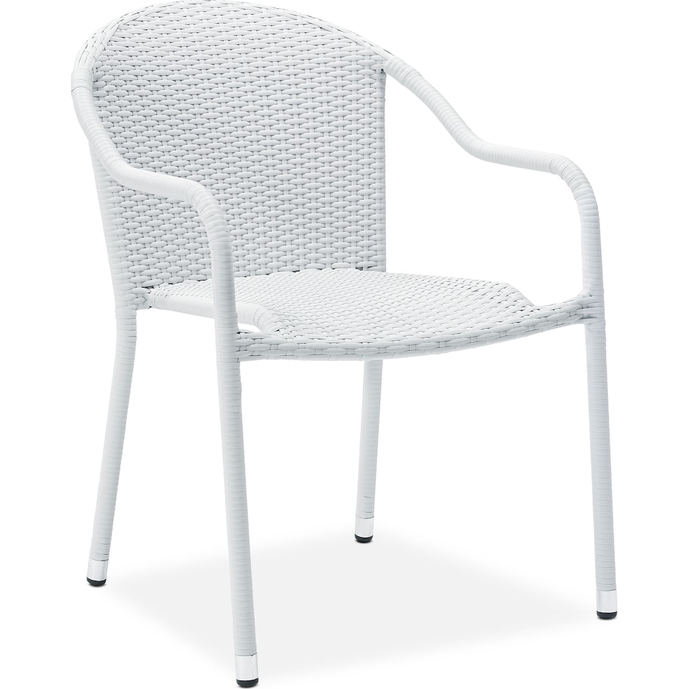 aldo outdoor white outdoor chair set   