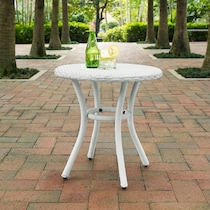 aldo outdoor white outdoor dining table   