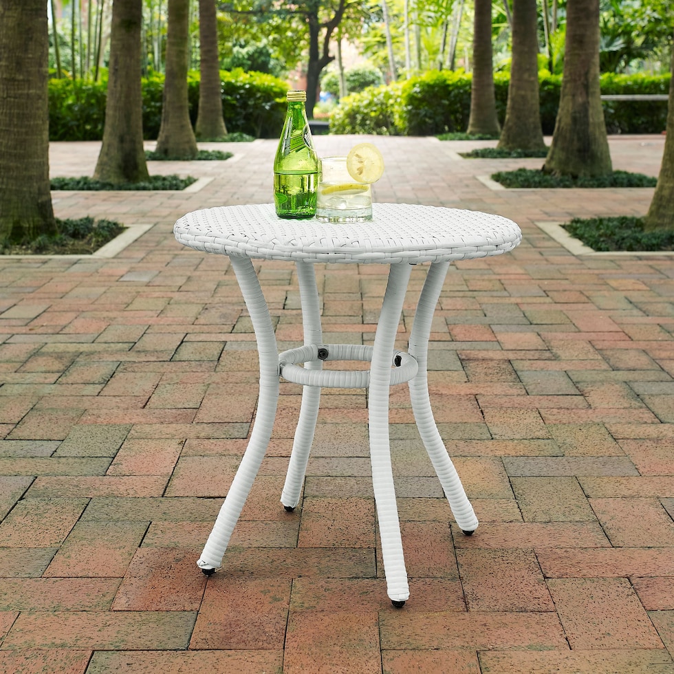 aldo outdoor white outdoor dining table   
