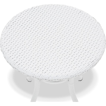 aldo outdoor white outdoor dining table   
